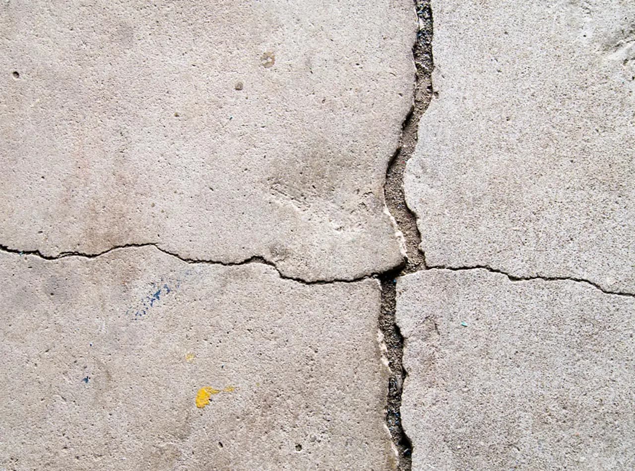 Photo related to cracks in concrete