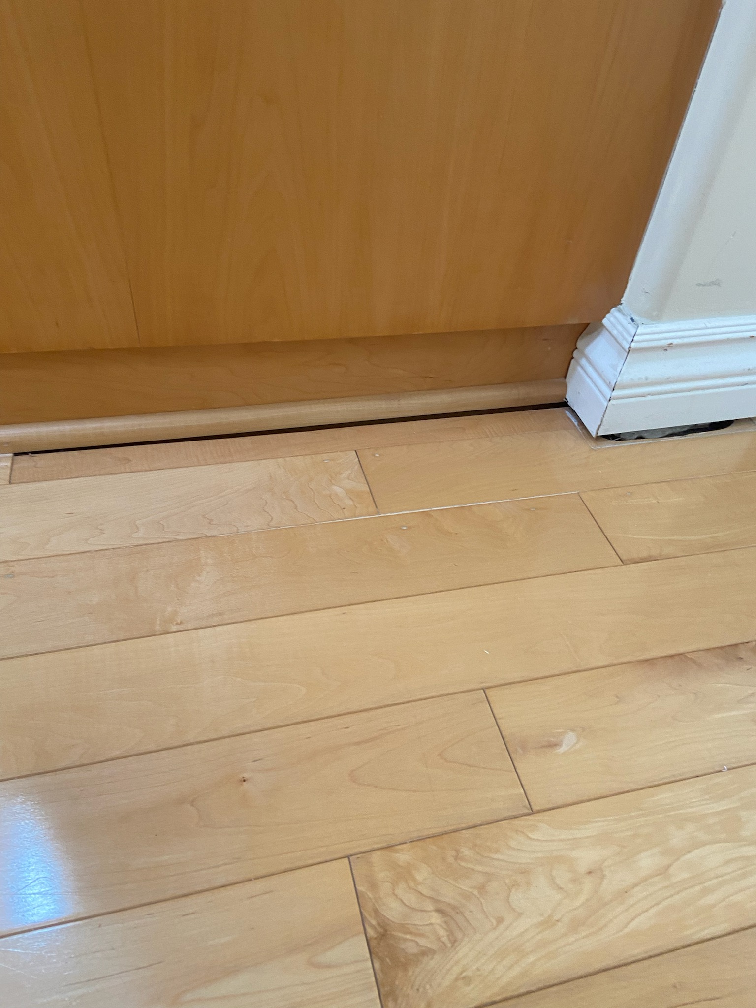 Why are there gaps between door frames, windows, and/or walls?