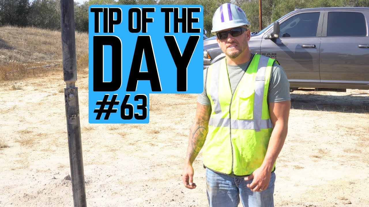 TIP OF THE DAY #63: PRE DRILLING