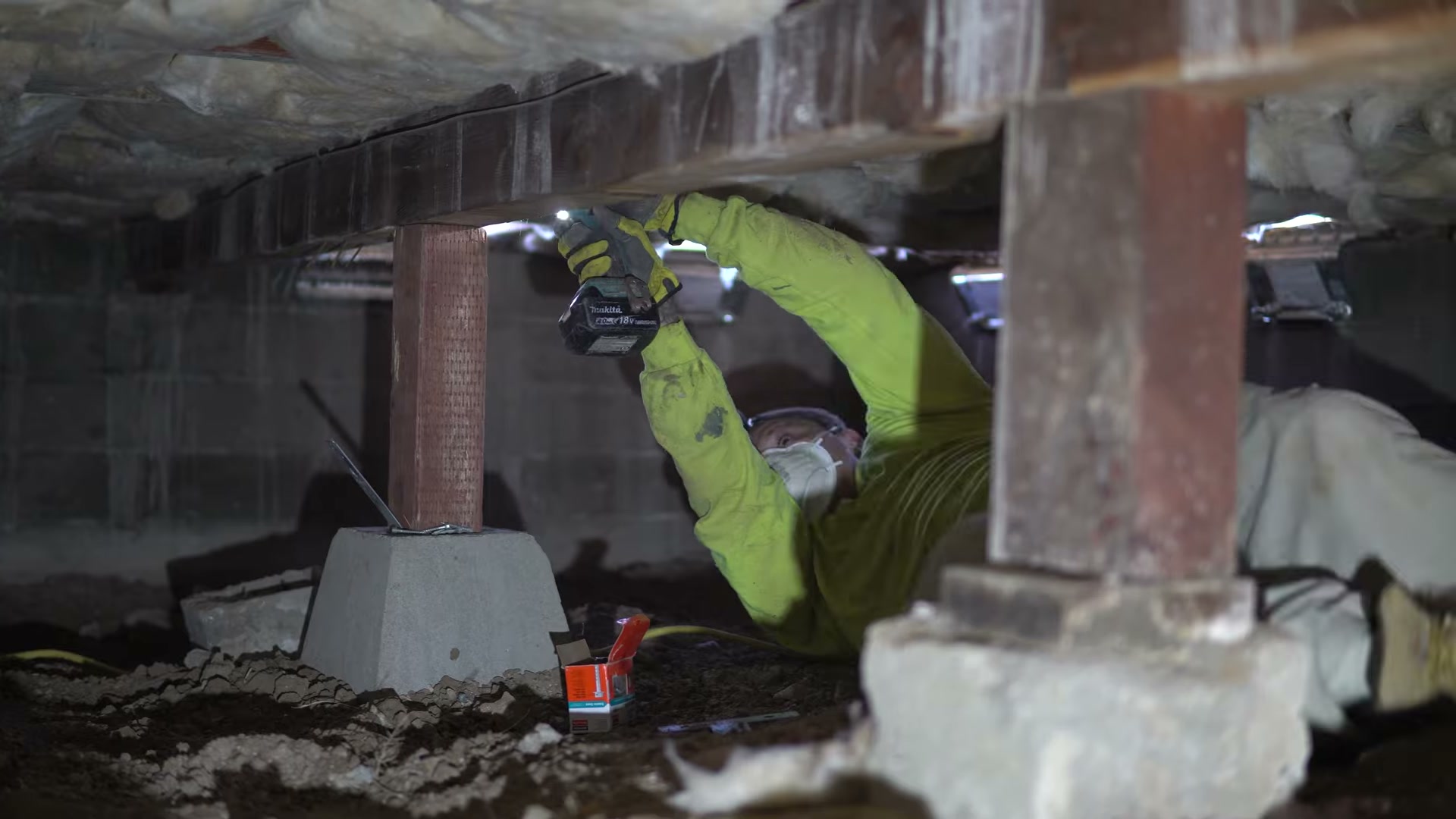 How to Level a Pier and Beam Foundation. Video preview.