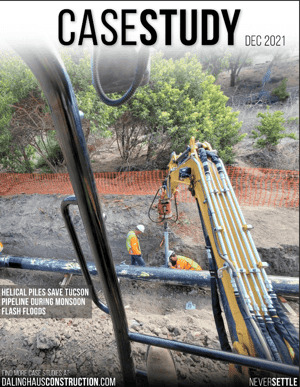 Pipeline Helical Pile Case Study