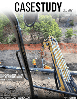 Pipeline Helical Pile Case Study