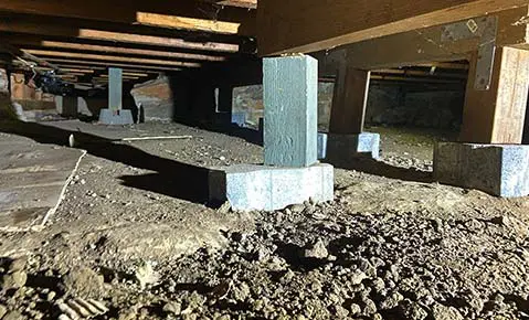 pier and beam foundation repair