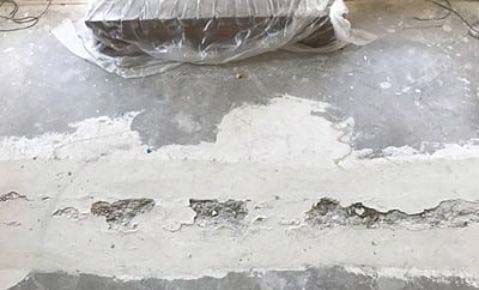 concrete cracks