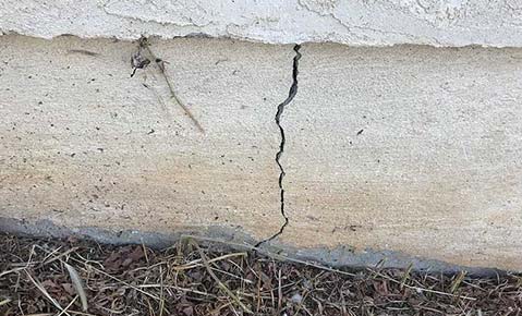 concrete cracks