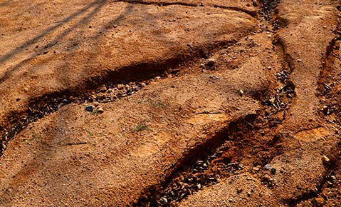 clay soil around foundation