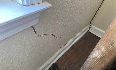 crack in the wall