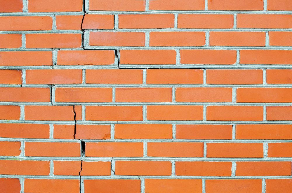 Horizontal cracks are serious, indicating your home’s foundation is shifting and there’s a potential for structural failure.