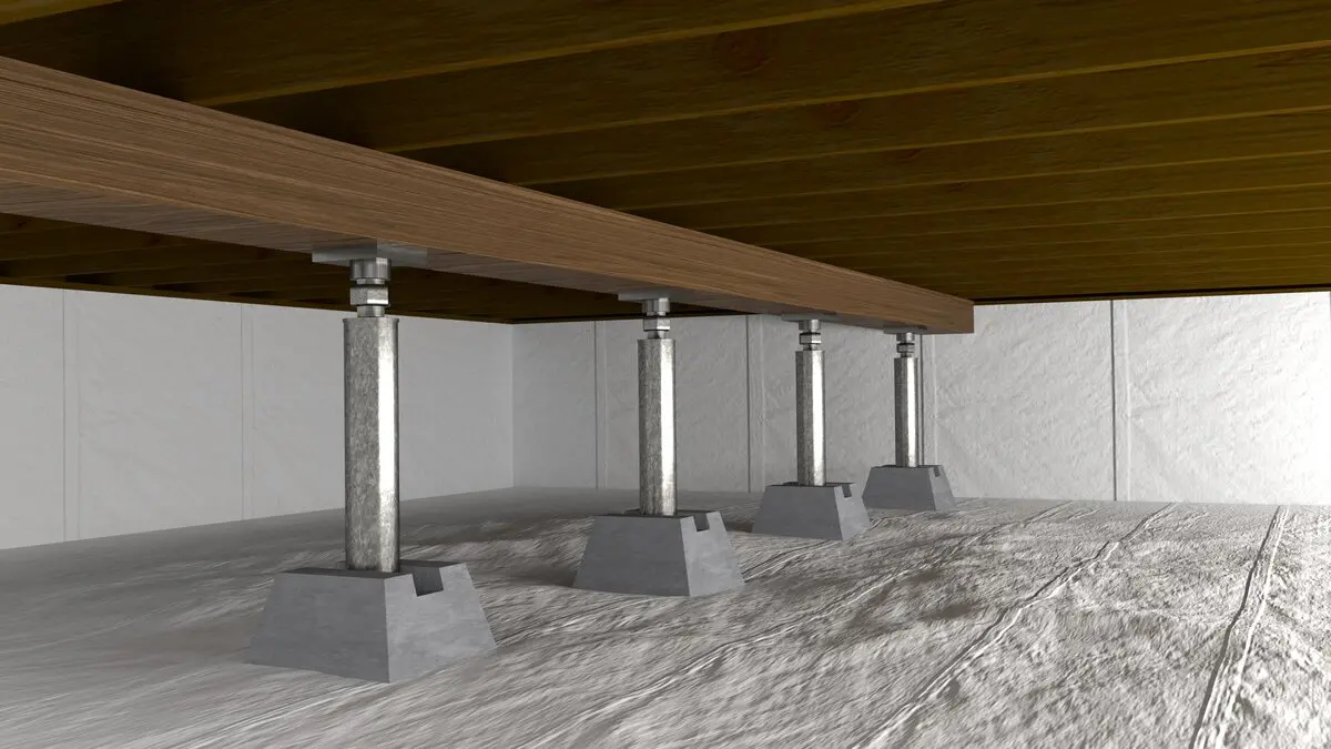 Crawl Space Support Jacks