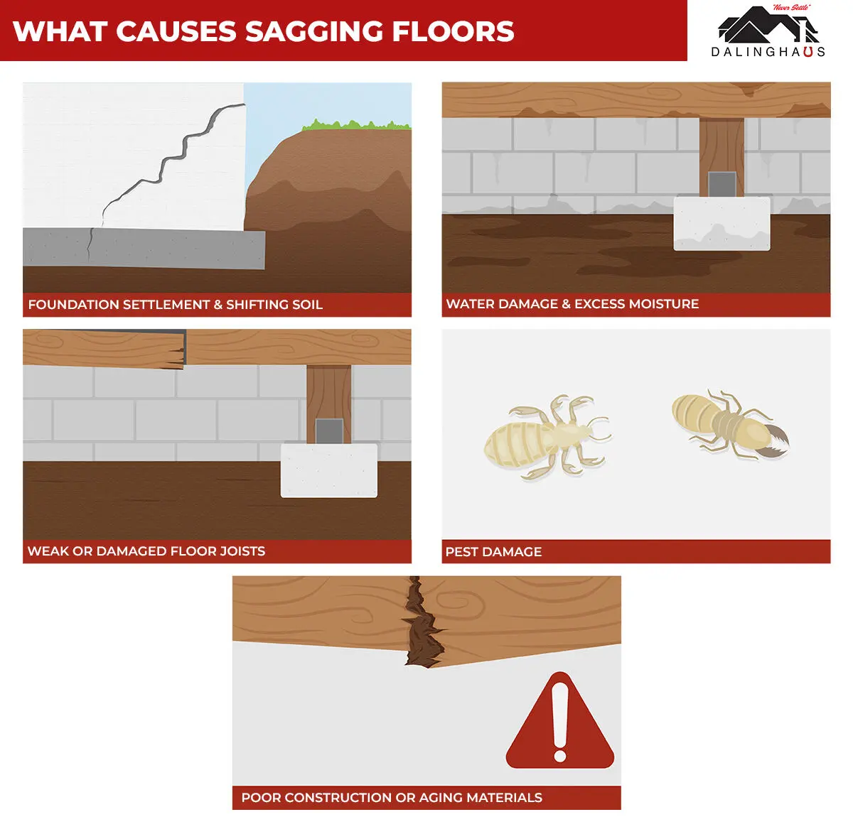 What Causes Sagging Floors?